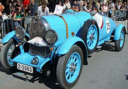 Vintage Car Rally in Sitges